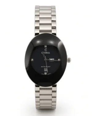 Black Dial Crysma Ladies Watch