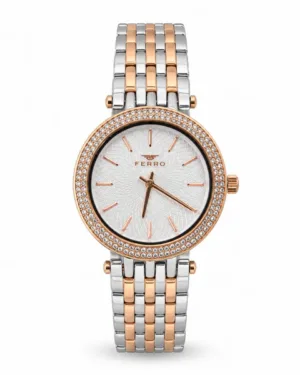 Two Tone Ferro Ladies Watch
