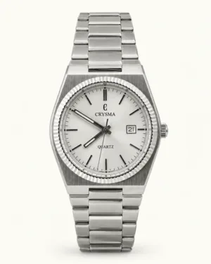 White Dial Crysma Men's Watch