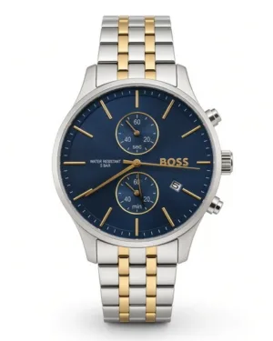 Two Tone Boss Men's Watch