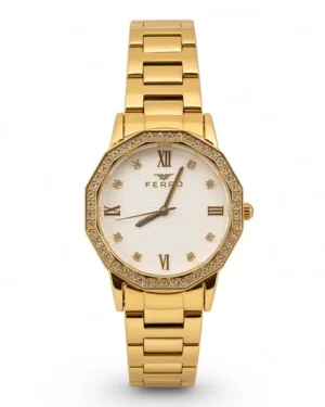 Golden Ferro Women's Wrist Watch