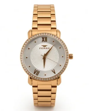 Rose Gold Ferro Ladies Watch